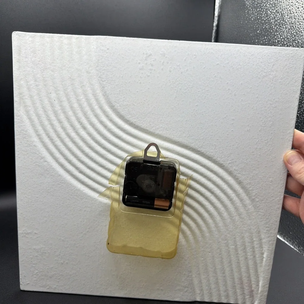 Fused Art Glass Clock 12